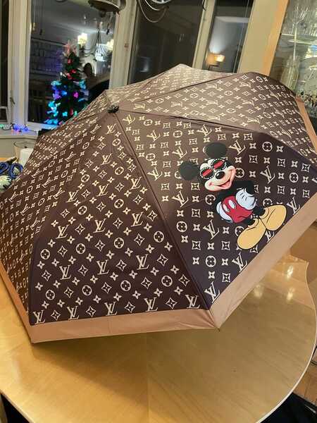 Mickey Mouse/Louis Vuitton Rare Collaboration Fun Umbrella. For