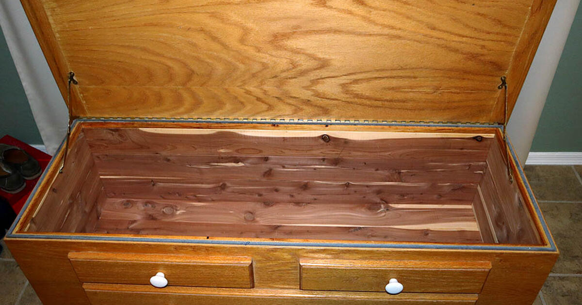 Oak cedar chest for 300 in Mesa, AZ For Sale & Free — Nextdoor