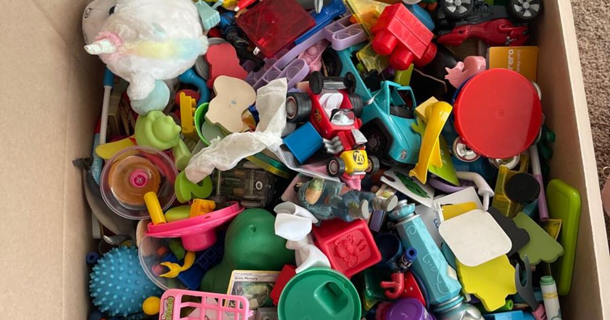 Box full of kids toys. for Free in Oklahoma City, OK Finds — Nextdoor