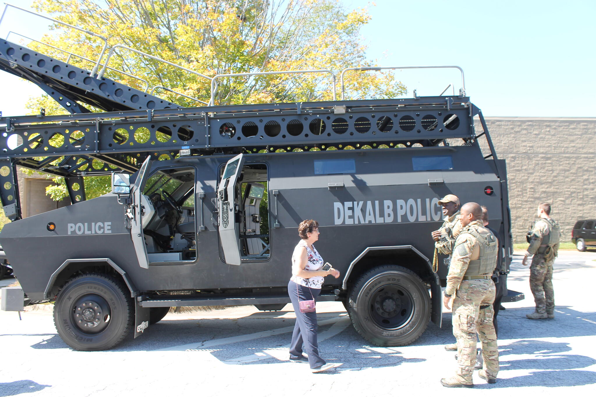 Display of DKPD Special Operation Units and Fire Rescue Units (DeKalb