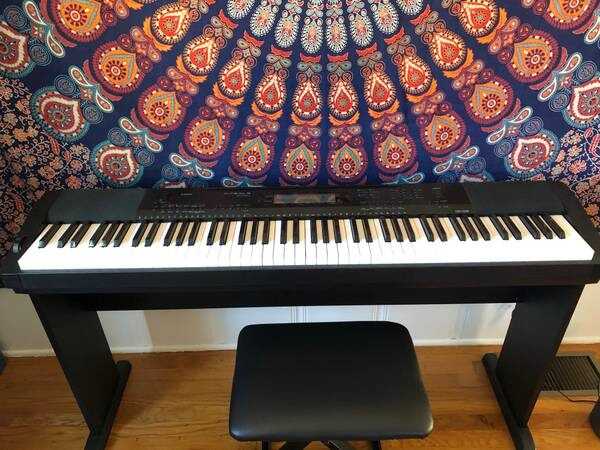 CDP-220R 88 Digital Piano Bundle: Used For $250 In Dallas, TX | For Sale & Free — Nextdoor