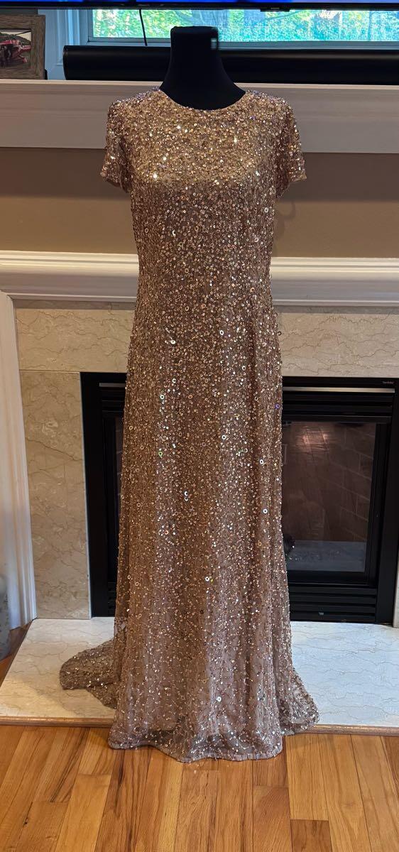 formal dresses norfolk va Angelee Off-Shoulder Long Lace Dress main image 0