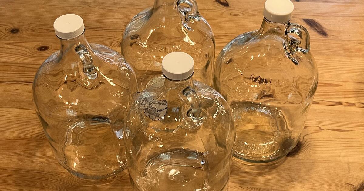 Glass Gallon Jugs Four for 20 in Leland, NC For Sale & Free — Nextdoor