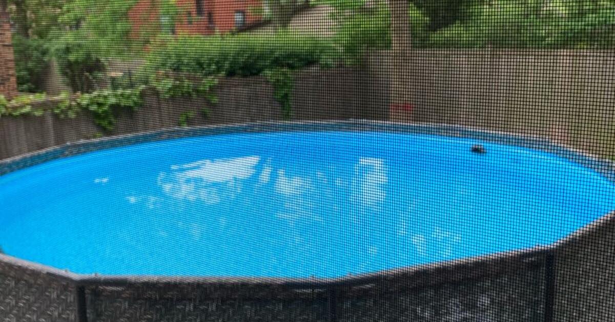 Summer waves 14 x 48 pool with pump and ladder and more for 475 in