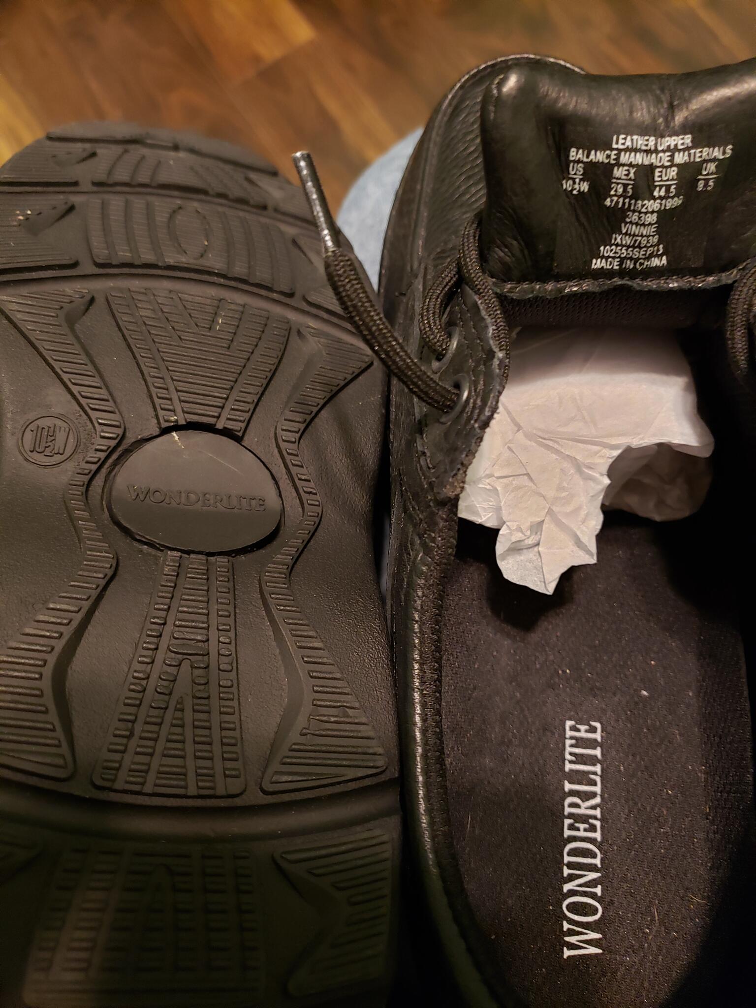 Men's Size 10.5 WONDERLITE Vinnie 36398 