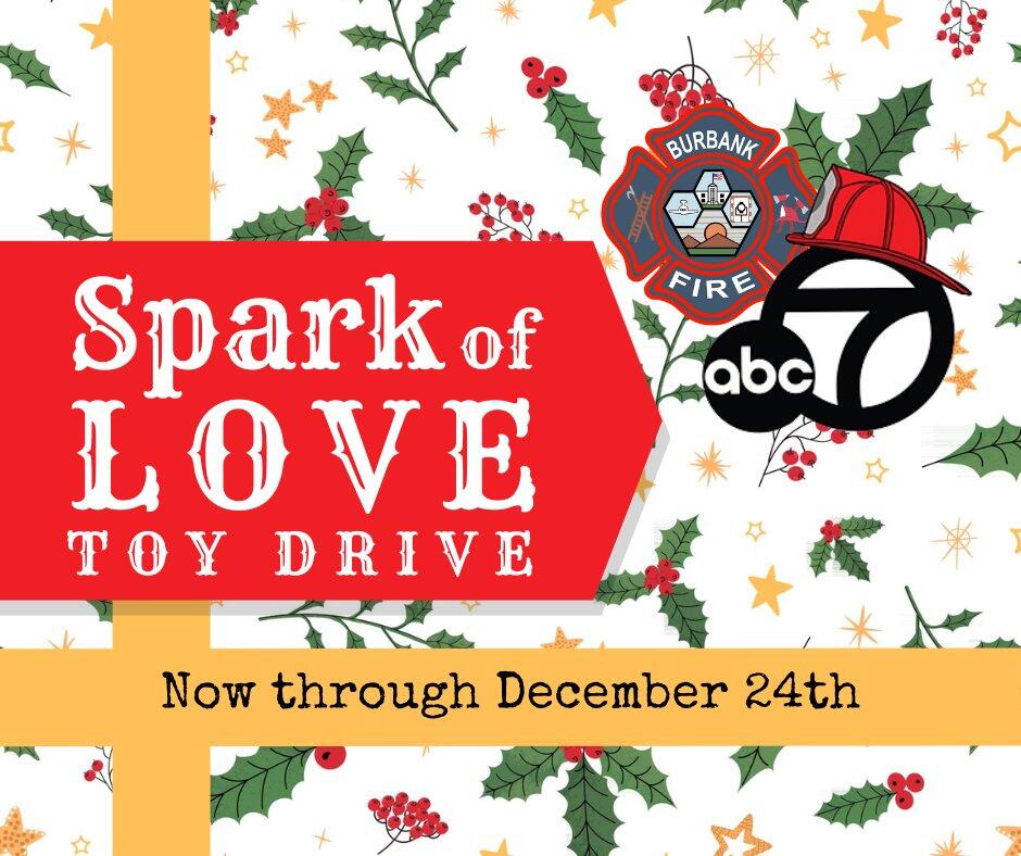 Spark of Love Toy Drive (City of Burbank) — Nextdoor — Nextdoor