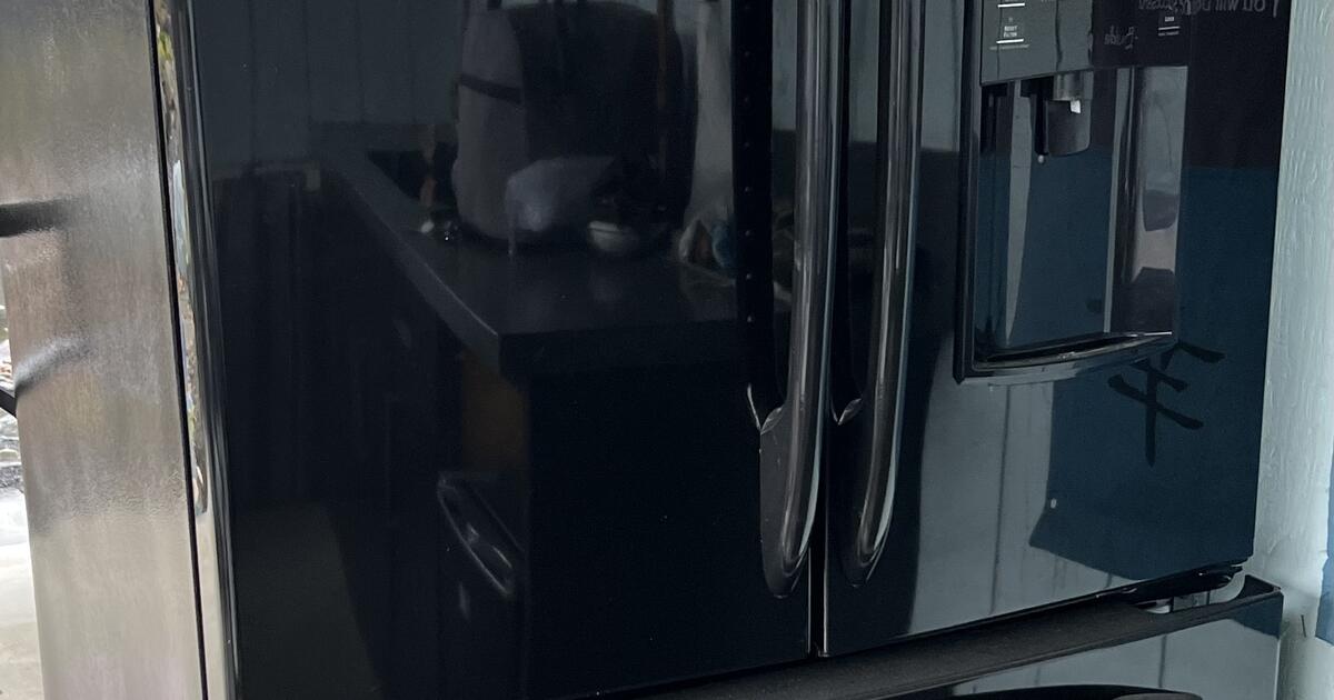 black counter depth refrigerator GE Profile for 420 in Vancouver, WA