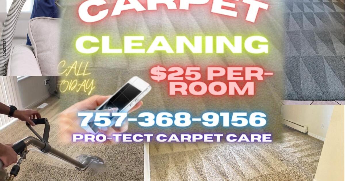Carpet Cleaning Specials !!! in Virginia Beach, VA For Sale & Free — Nextdoor