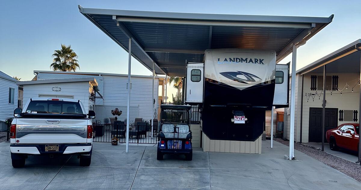 Pending Sale Happy Trails LOT 750 AND LIKE NEW 5TH WHEEL RV for 279000 in Surprise, AZ For