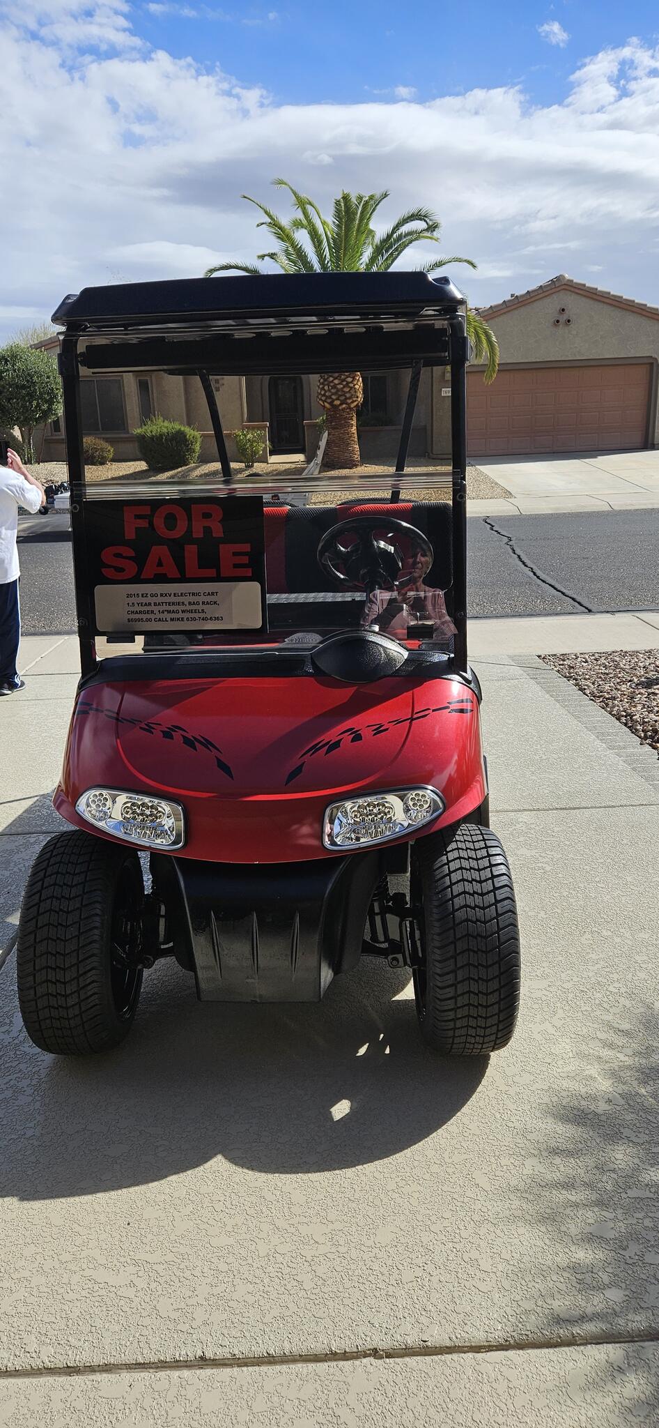 CUSTOM 2015 EZGO RXV Electric Golf Cart for 6995 in Surprise, AZ For