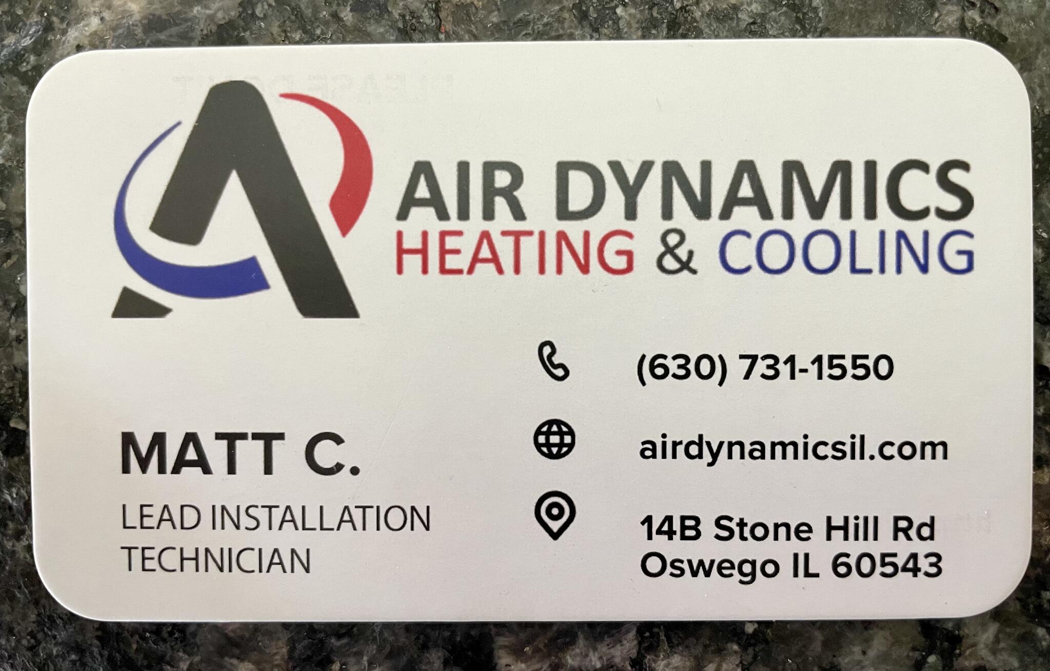 air dynamics heating and cooling