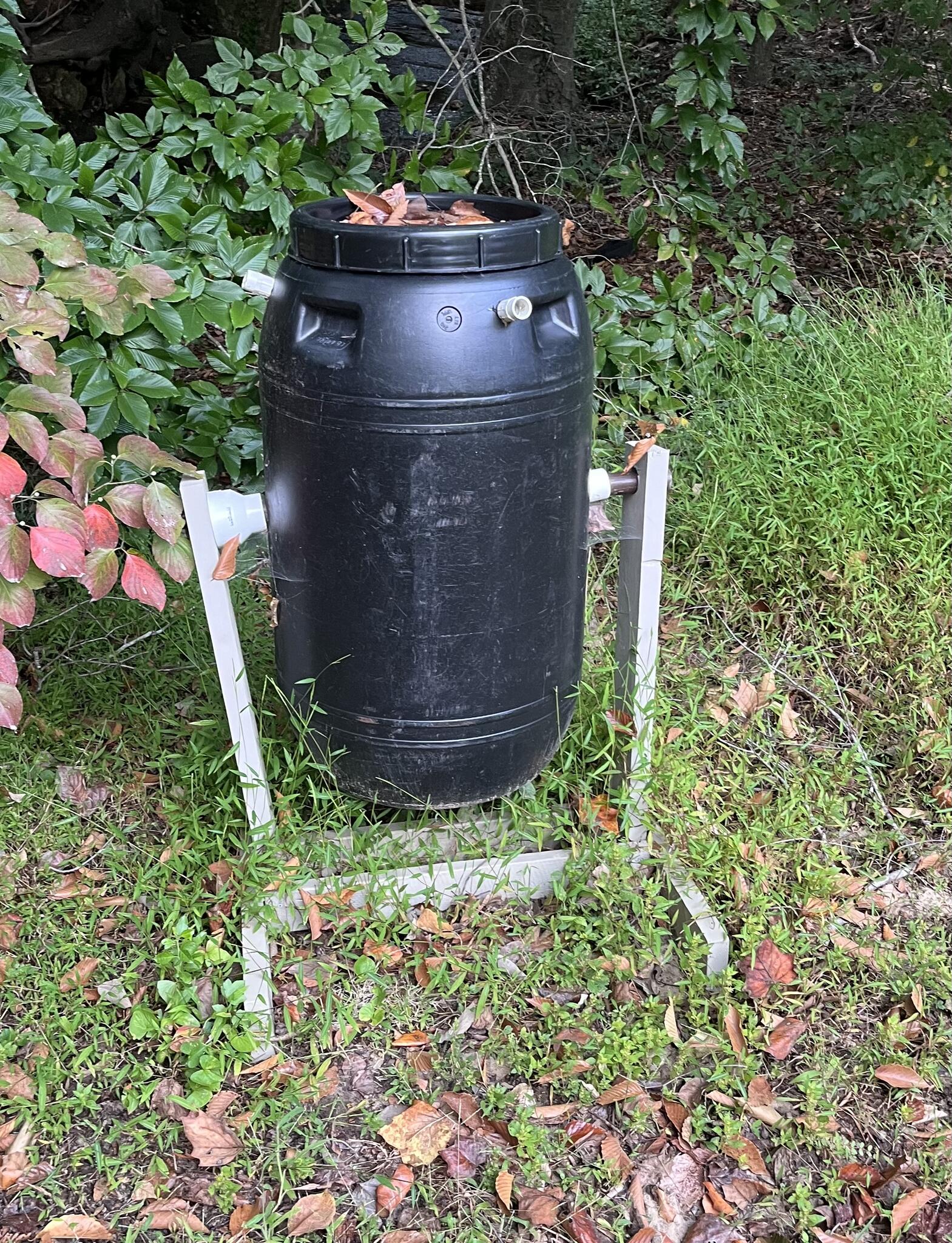 Black Compost Tumbler