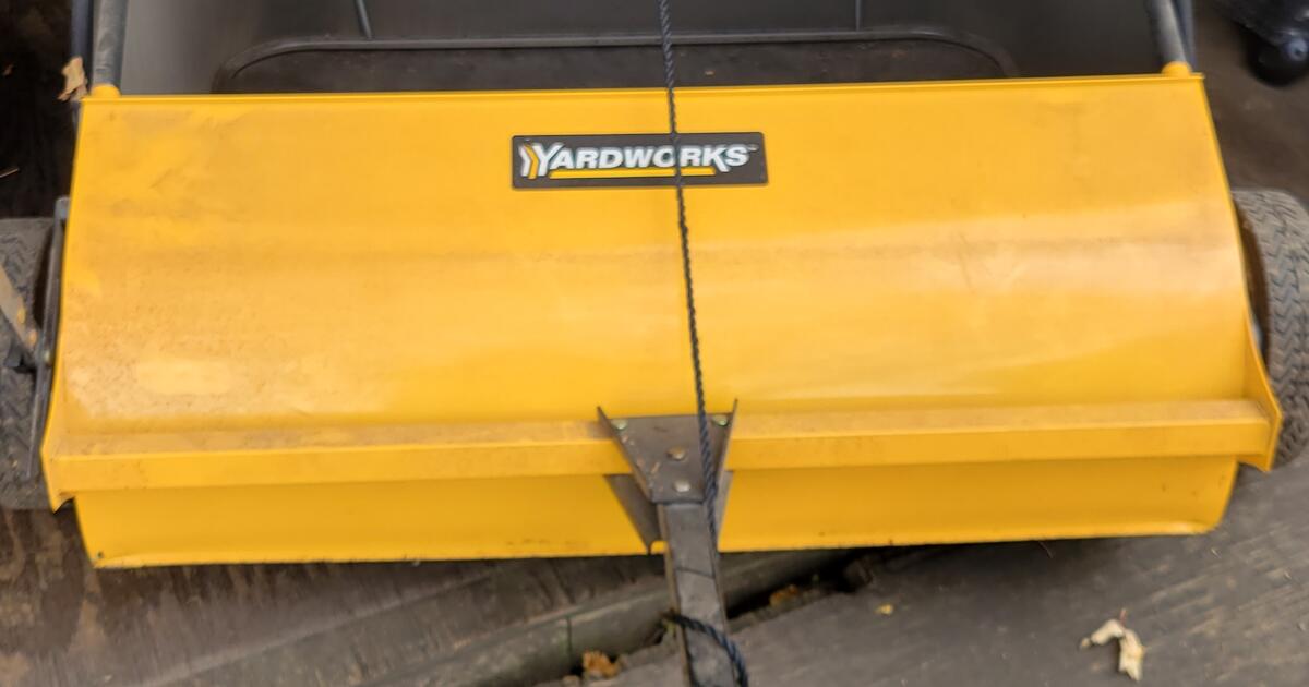 Yardworks® 42" Tow Behind Lawn Sweeper for 150 in Eagan, MN For Sale