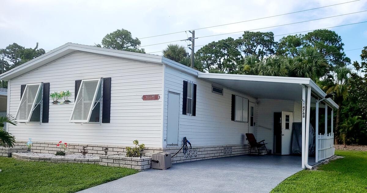 Modular Home Spanish Lakes Fairways for 42500 in Fort Pierce, FL For