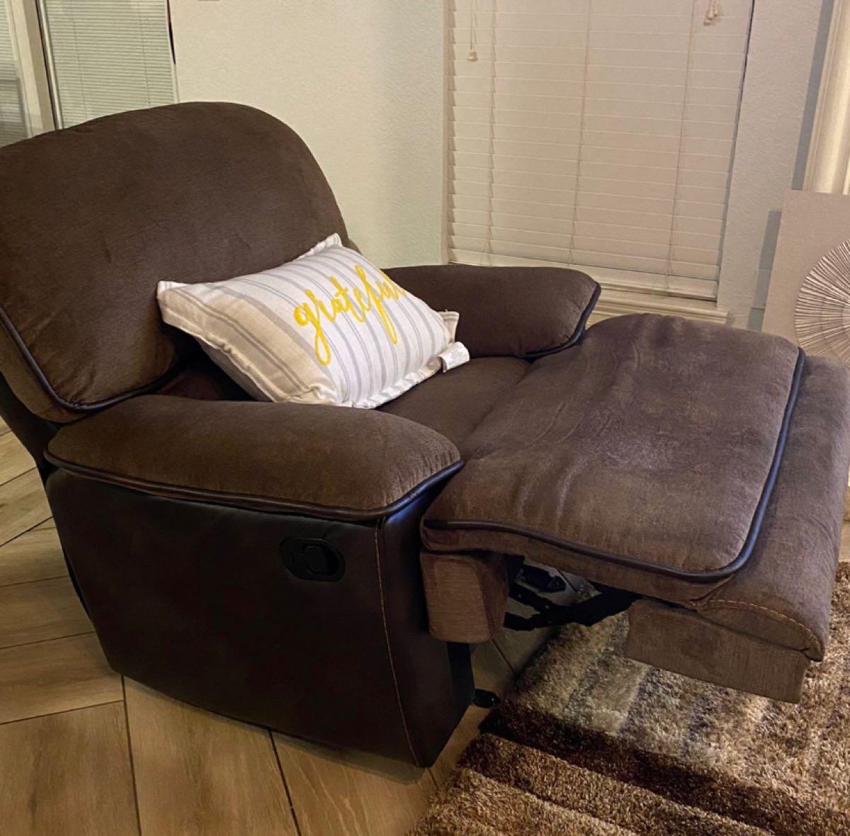 riverbrook coffee glider recliner