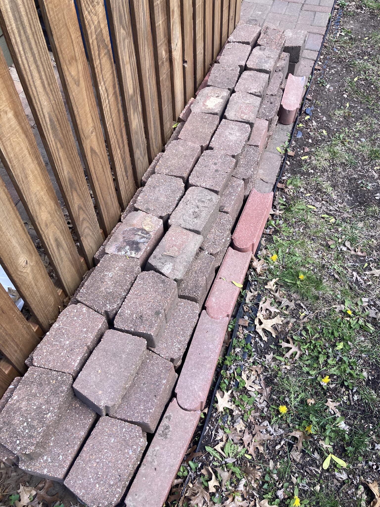 Free- Assorted landscaping bricks for Free in Overland Park, KS | For ...