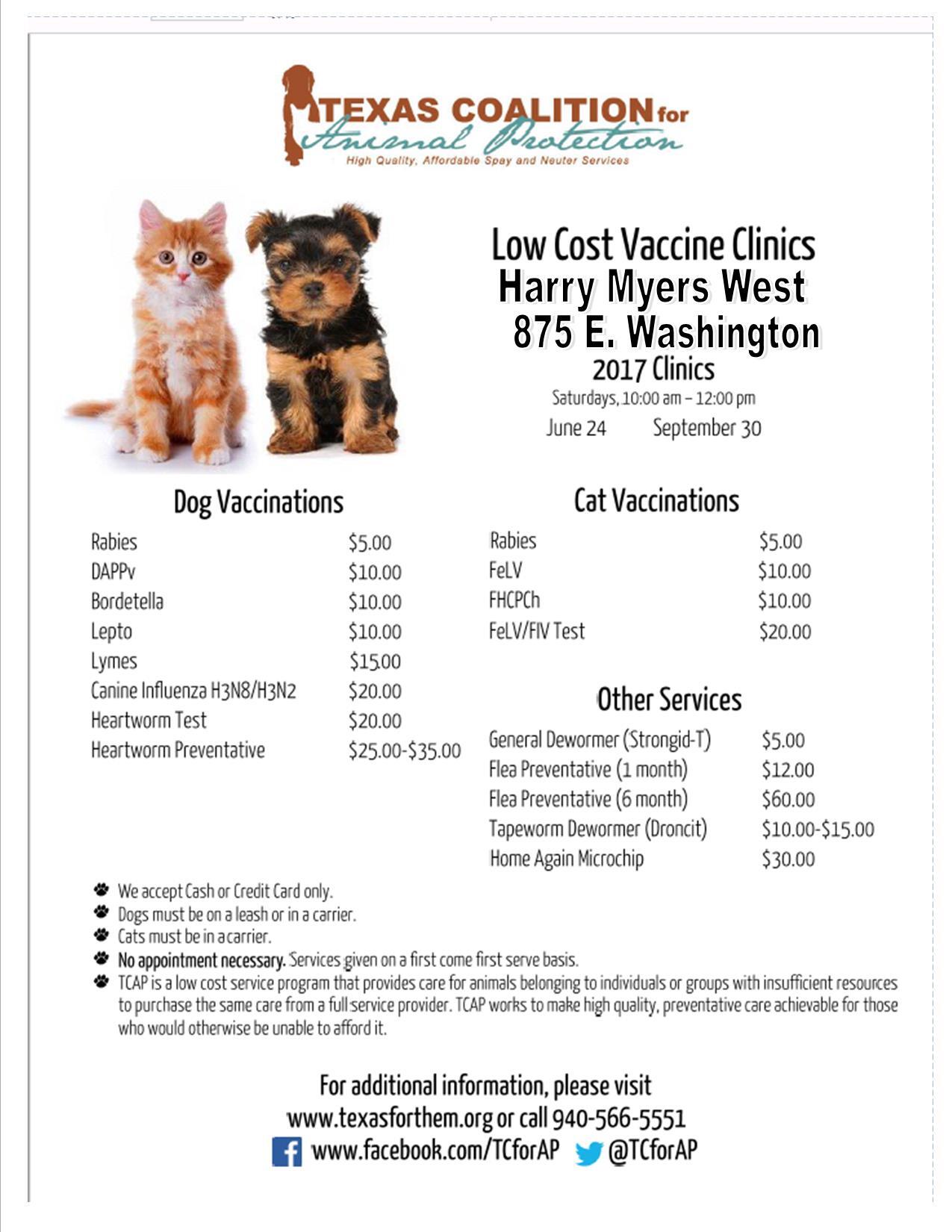 how much do vaccines cost for puppies