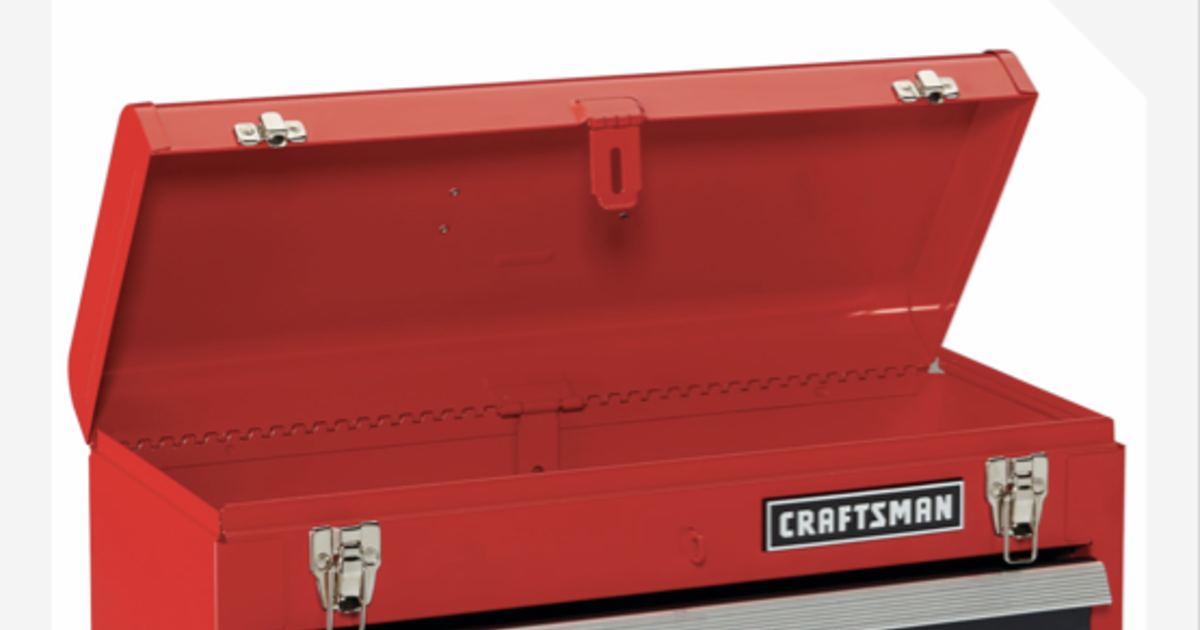 Craftsman Portable 20 5 In Ball Bearing 3 Drawer Red Steel Lockable