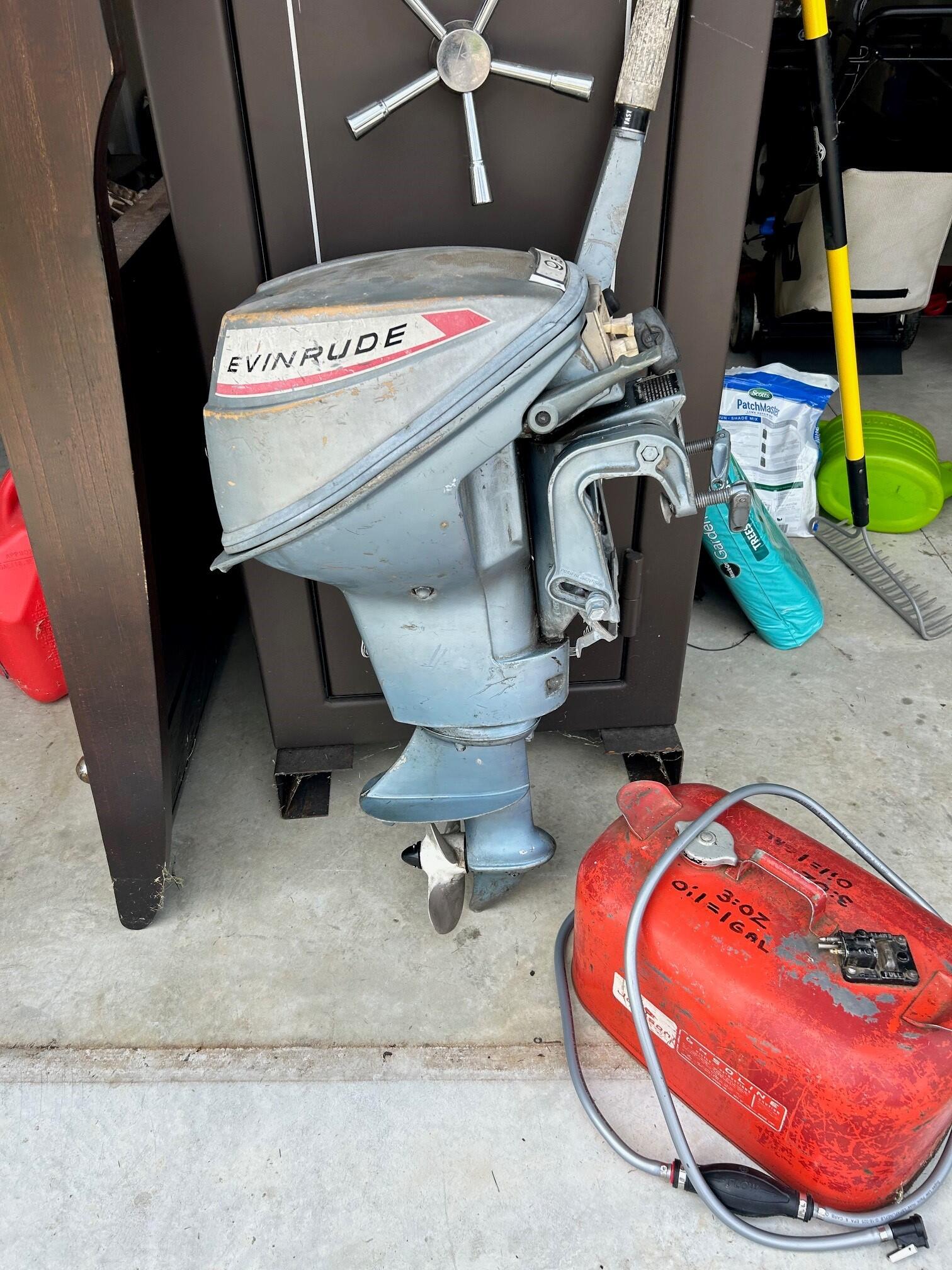 Evinrude-Sportwin-9.5HP - $350 for $245 in Holly, MI | For Sale & Free ...