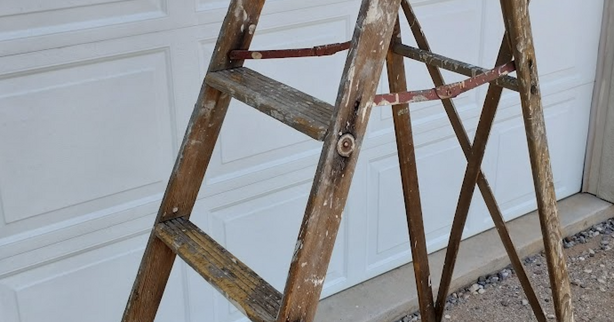 Antique 1930's Ladder for Free in Tucson, AZ For Sale & Free — Nextdoor