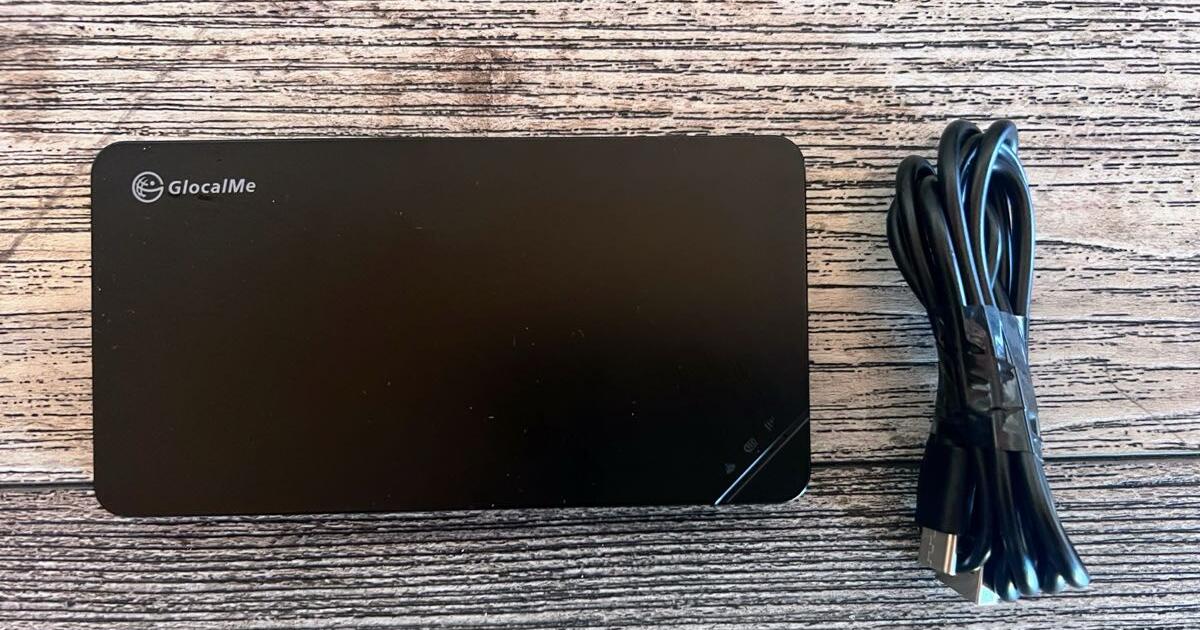GlocalMe Numen Air 5G : Point d'accès WiFi portable ultra rapide