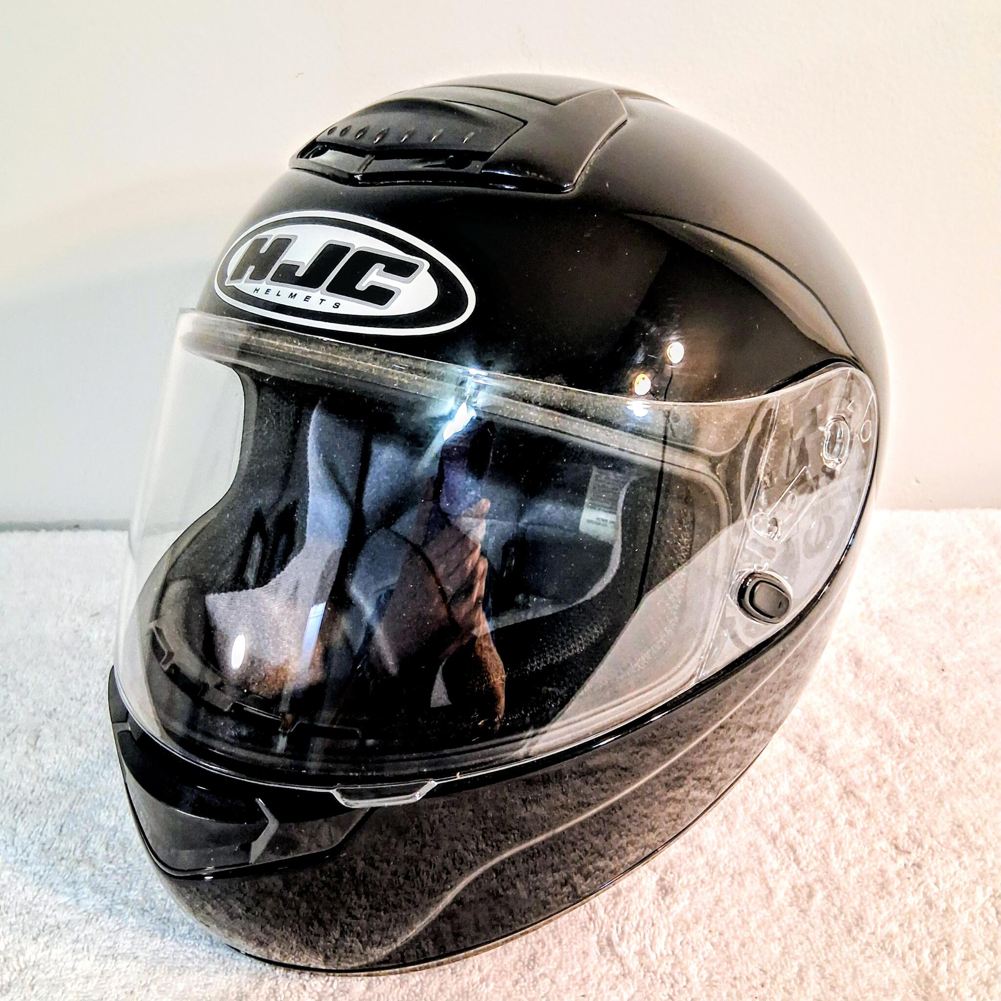 hjc cs-r1 helmet RST Shield HJ-09 CS-R1, FS-15, CL-17, CL-ST, Road Race Motorcycle Accessories Color: Mirror Rainbow : Automotive fog coated sun visor that manually operates with pull tabs Hjc samurai cs-r1 motorcycle helmet