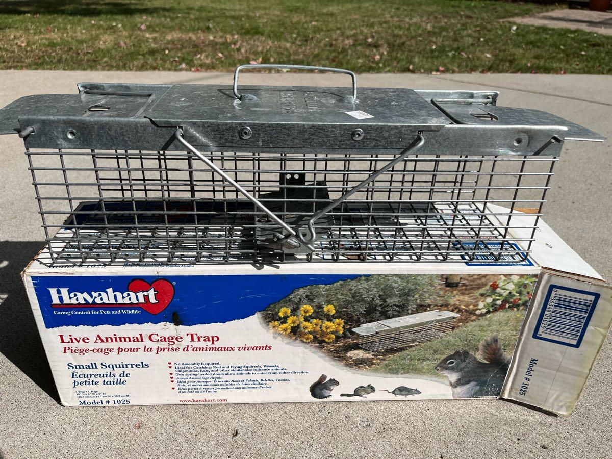 Havahart Trap For Chipmunks, Rats, Squirrels or Weasels