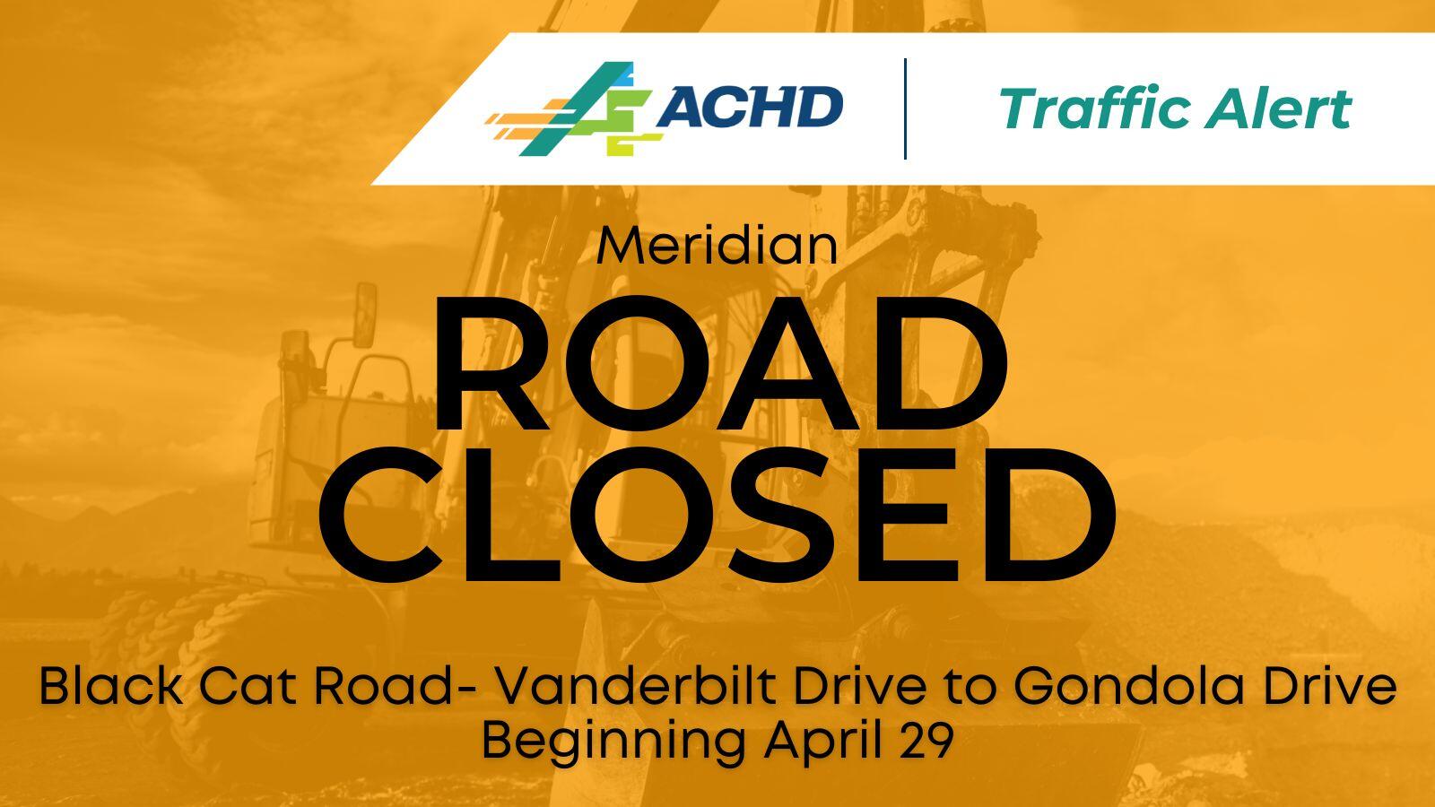 Beginning Monday, Black Cat Road will be closed between Vanderbilt ...