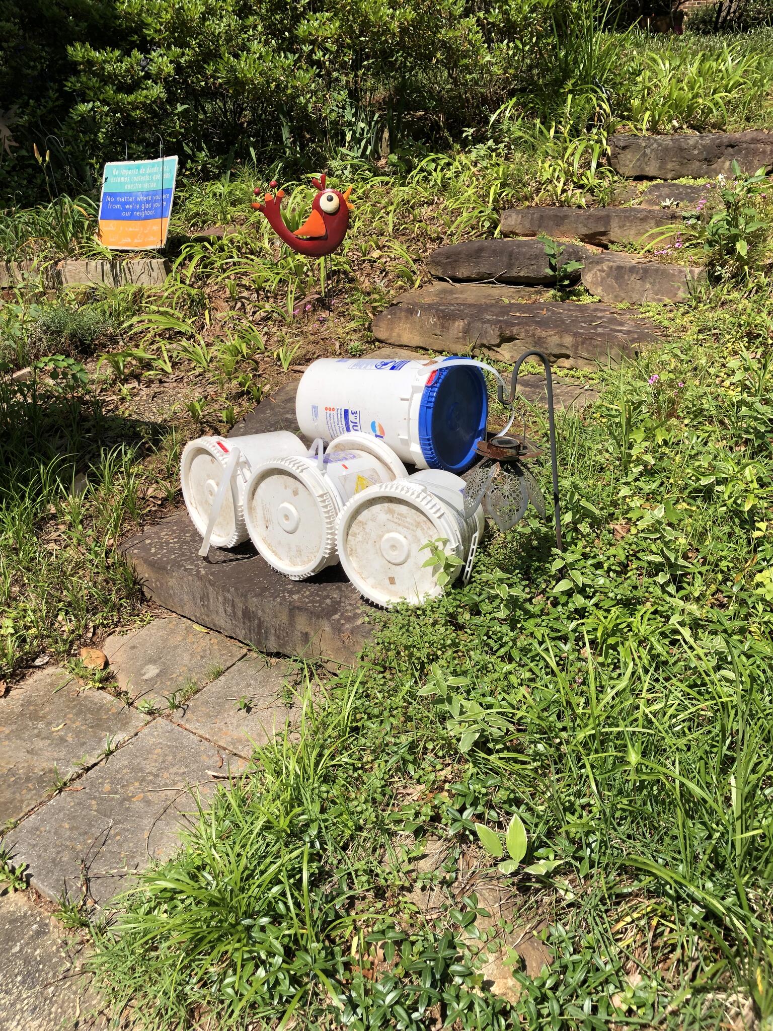 Free empty Pool Containers